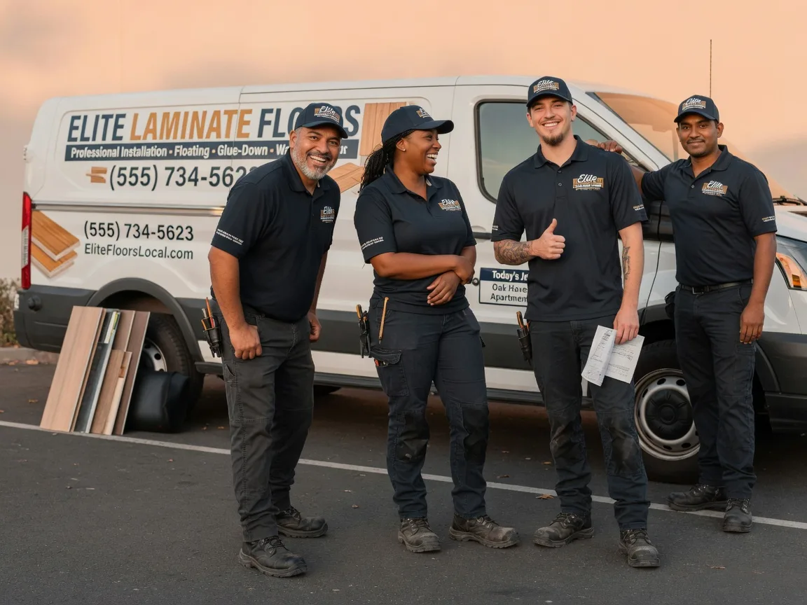 Laminate flooring installation company in Morrisonville, IL